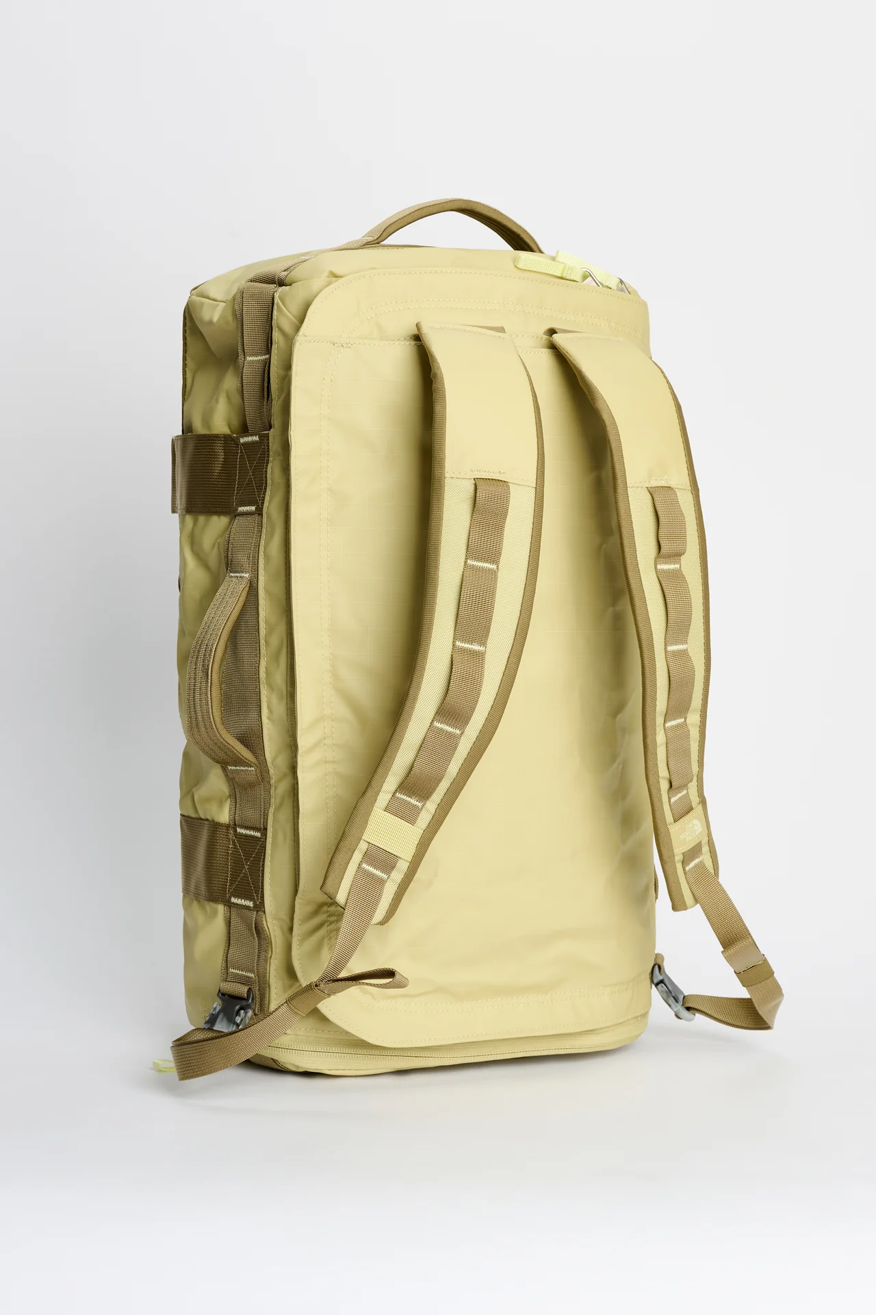 The North Face Base Camp Voyager Duffel Bag 32L Pear / Cedar / Lemon Mist