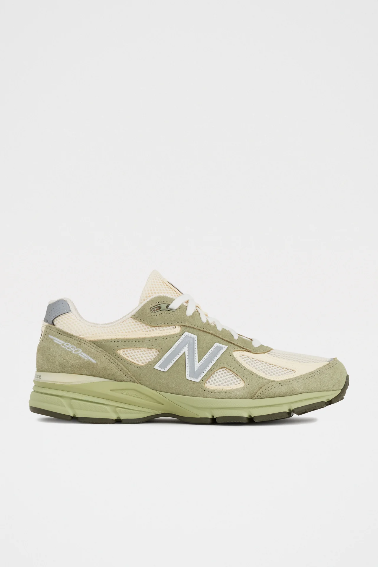 New Balance Teddy Santis Made in USA 990v4 Olive Leaf 2